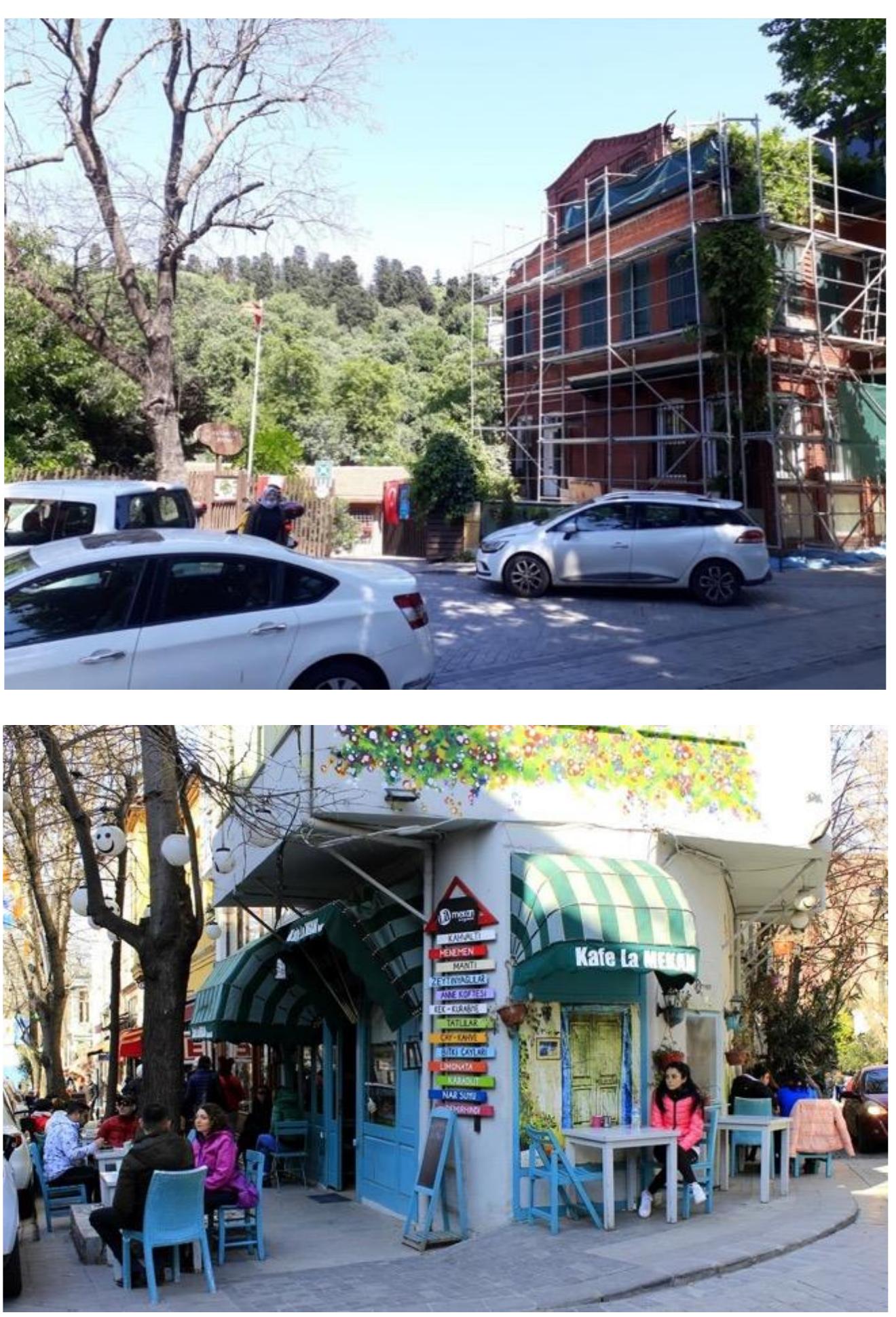 a, OS  in terms of the sense of place.  This situation that started with the gentrification process and resulted in the perception of the settlement as a type of attraction by the investors continued after the district was declared an "Urban Transformation and Development Area" in 2018. Just after the transformation label was attached, Kuzguncuk became popular, and the demand for the neighbourhood from those located in other districts of Istanbul has increased (Figure 5). Over time, the large-scale projects carried out in connection with the urban transformation started to drag this neighbourhood under its influence, as in many districts of Istanbul. As a matter of fact, new buildings, which have caused a noticeable increase in property prices, started to dull the urban memory of Kuzguncuk, negatively affecting the urban images acquired by the settlement over many years. 