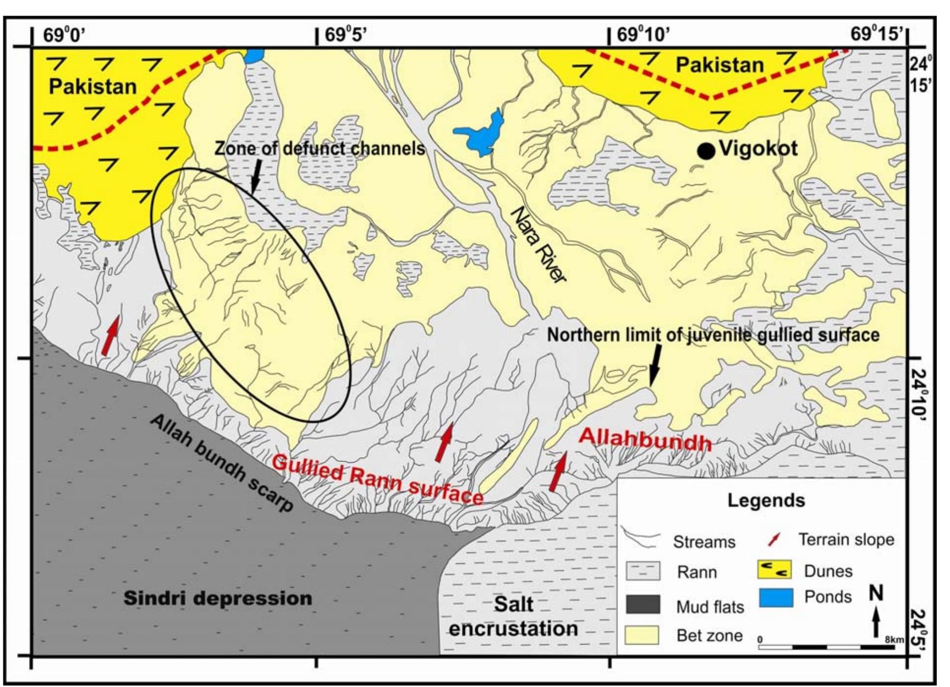 Figure 5 - from Terrain response to the 1819 Allah Bund