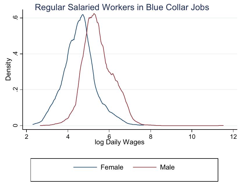 Figure 3 - from Gender Pay Gap in India: Evidence from Urban