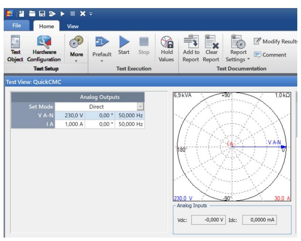 Confirm measurement accuracy. the signal injection is