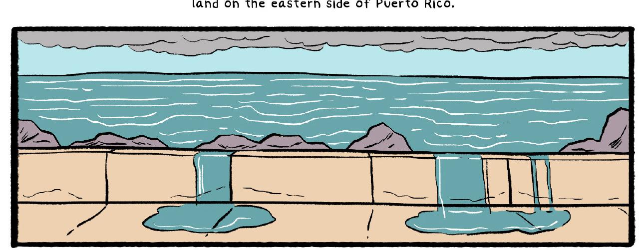 Viñeta de la historia María, de Rosa Colón y Carla Rodríguez, ©2018, sodapopcomics.com.

