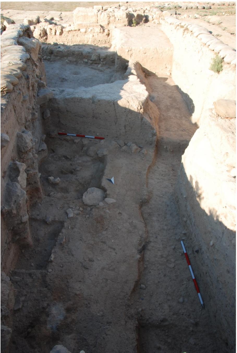 Fig. 4.7. Detail of the transitional MB II/LB I domestic complex in area A, north of the Great Staircase. 
