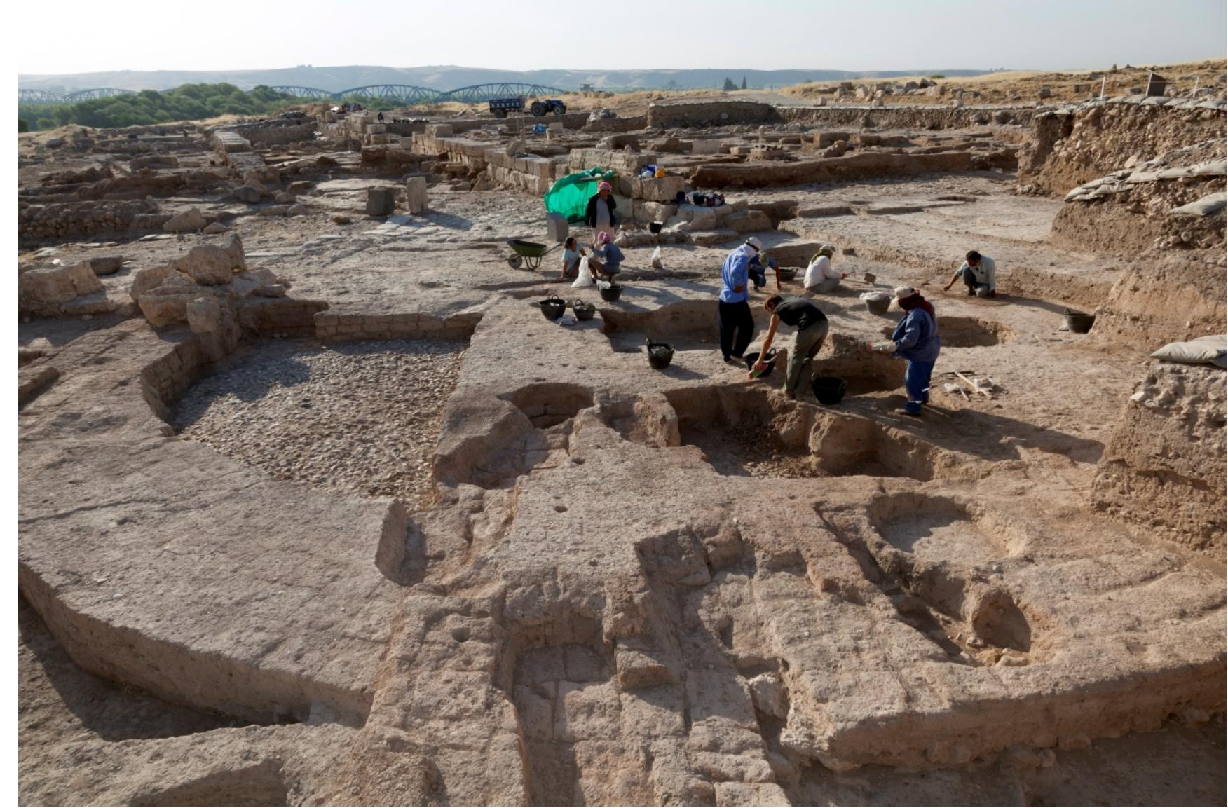 Fig. 7.2. The IA I storage complex in area S during the 2017 excavation. 