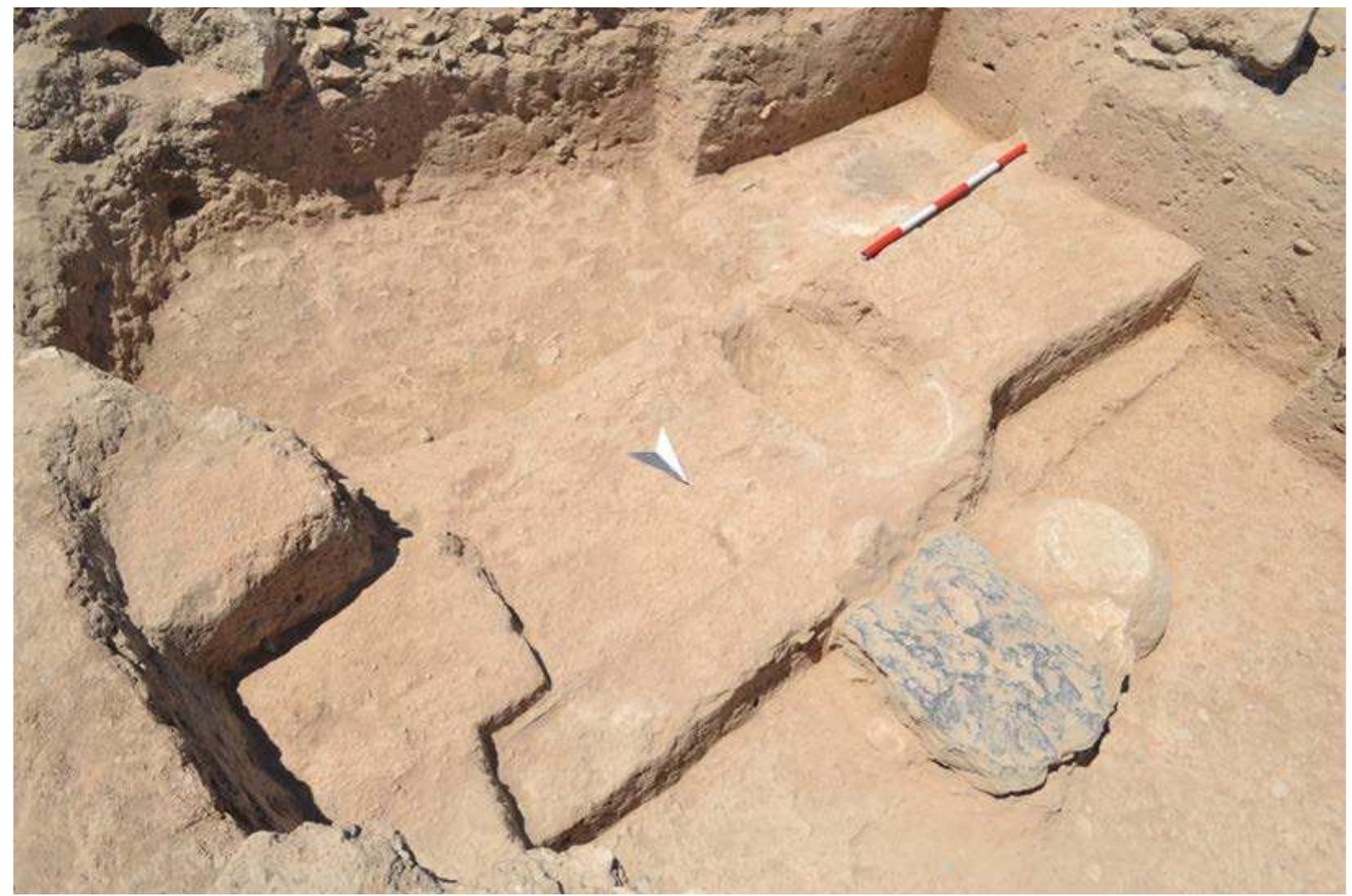 Fig. 7.6. [A I structures and installations west of the ovens, view from the south. 