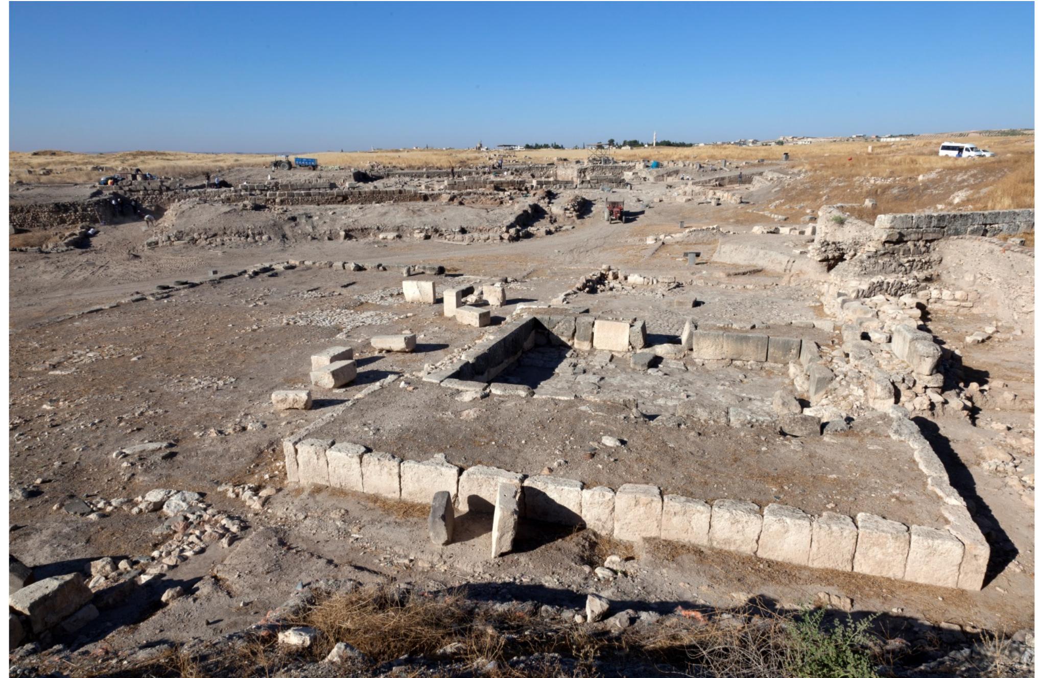 Fig. 8.9. Overview of the Storm-God temple, view from the north. 