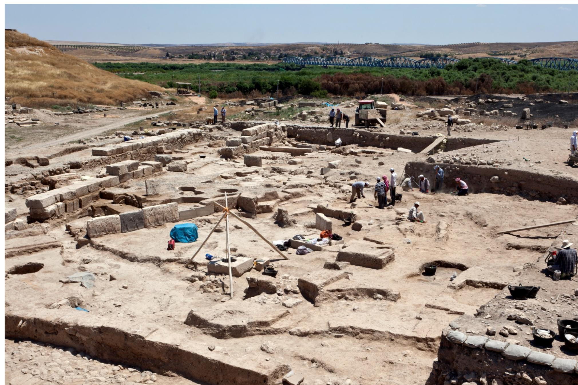 Fig. 9.7. The palatial compound under excavation in 2015, view from the south-west. 