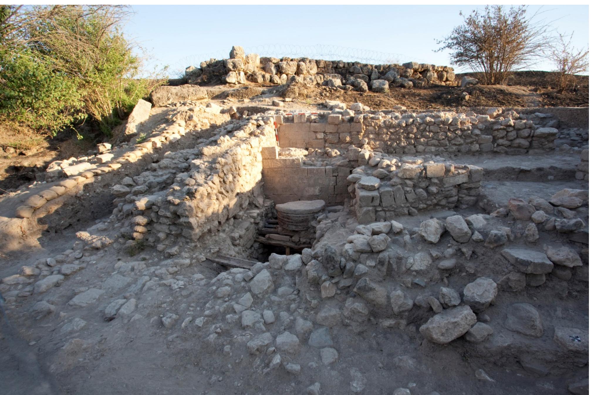 Fig. 13.7. The excavated portion of the 20"-century CE watermill, view from the north-east. 