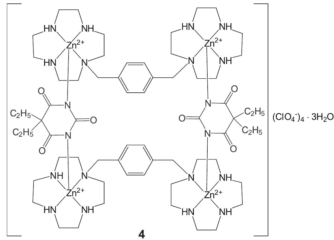 Aqueous solution [103]. the complex 4 has a cyclic structure