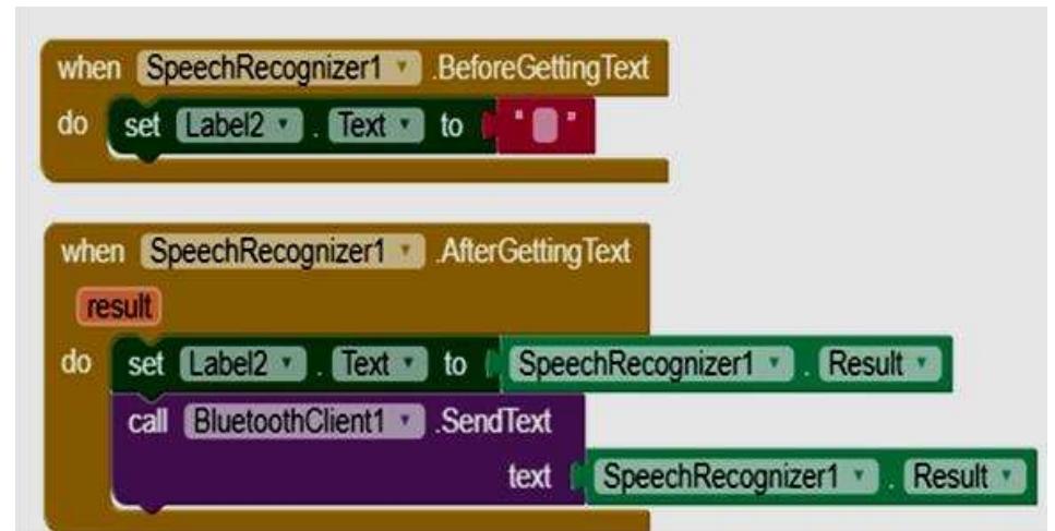 The design block diagram for the voice recognition mode. mit