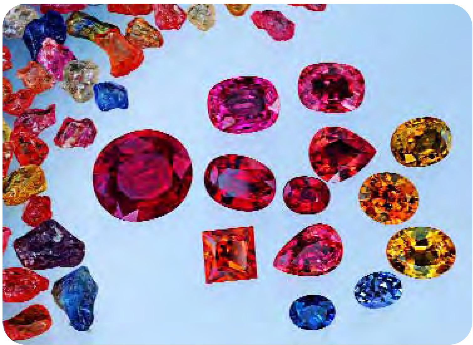 Figure 47 - from Beryllium diffusion of ruby and sapphire