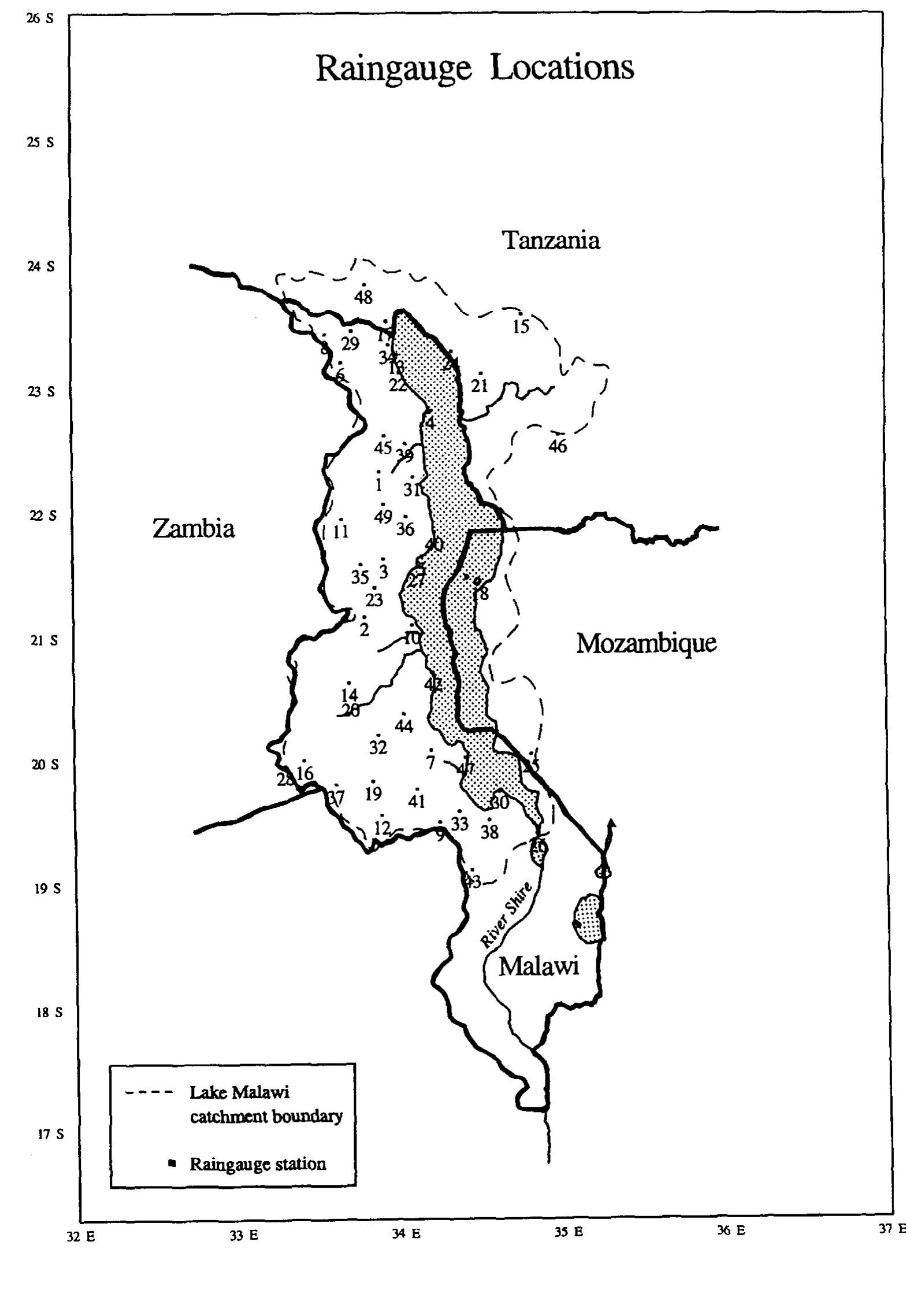 Figure 1 - The impact of land use change on water resources