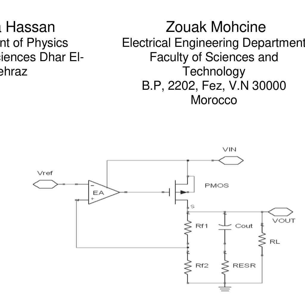 (PDF) High PSRR Full On-Chip CMOS Low Dropout Voltage Regulator for ...