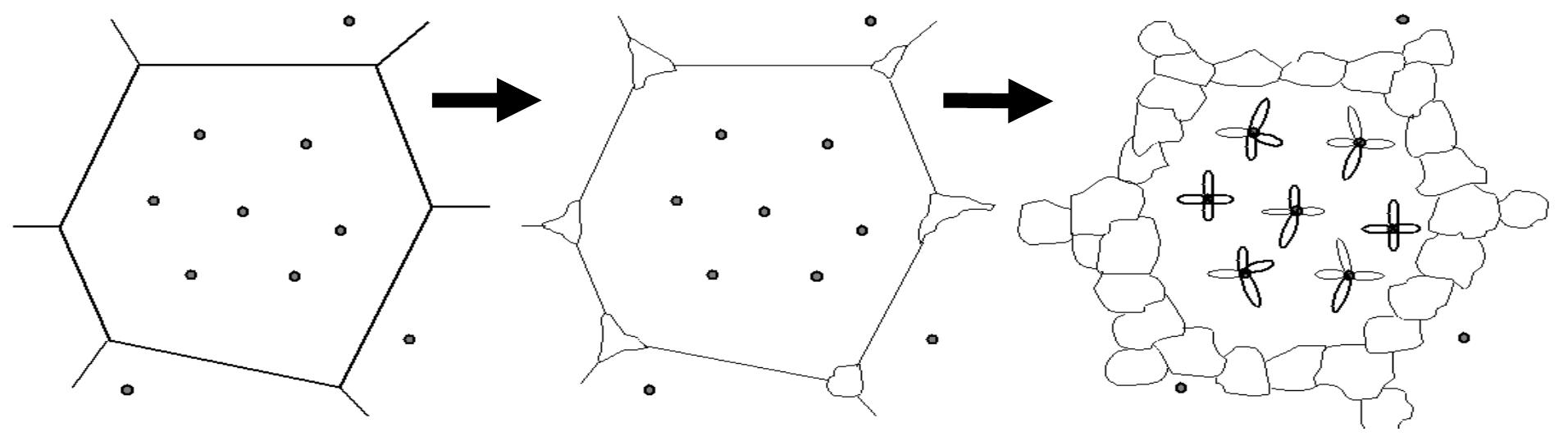 Schematic of the formation of acicular ferrite