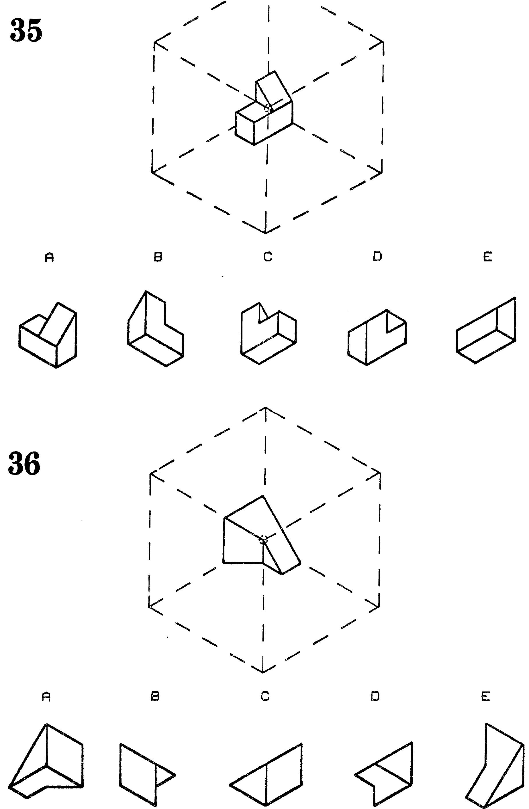 Spatial Visualization Factor Figure 24 - from Purdue Spatial Visualization Test