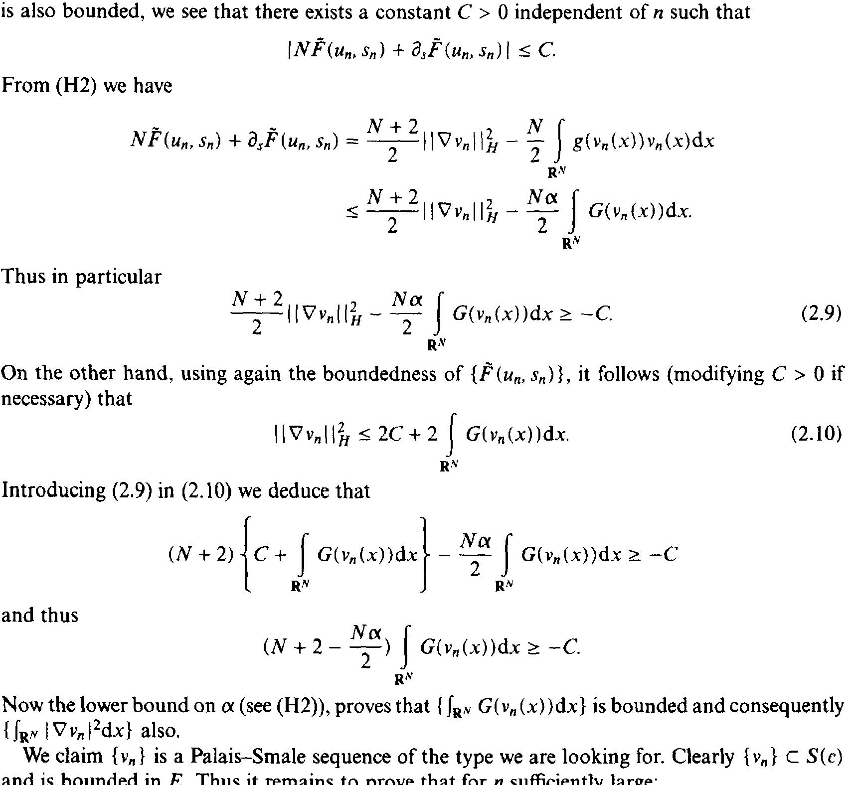 Figure 1 - from Existence of solutions with prescribed norm