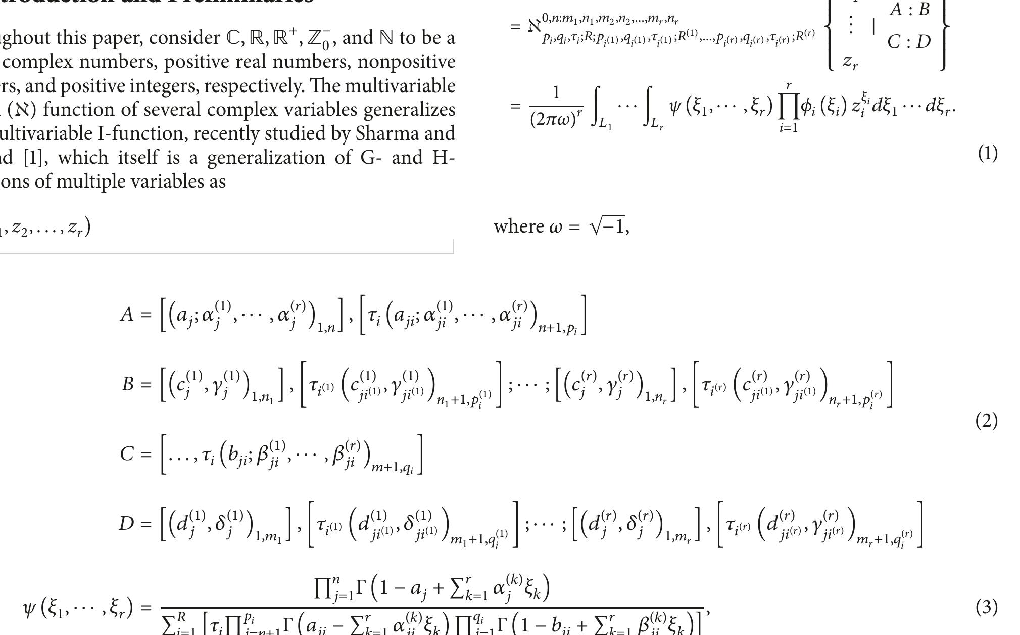 (PDF) Finite Integral Formulas Involving Multivariable Aleph-Functions