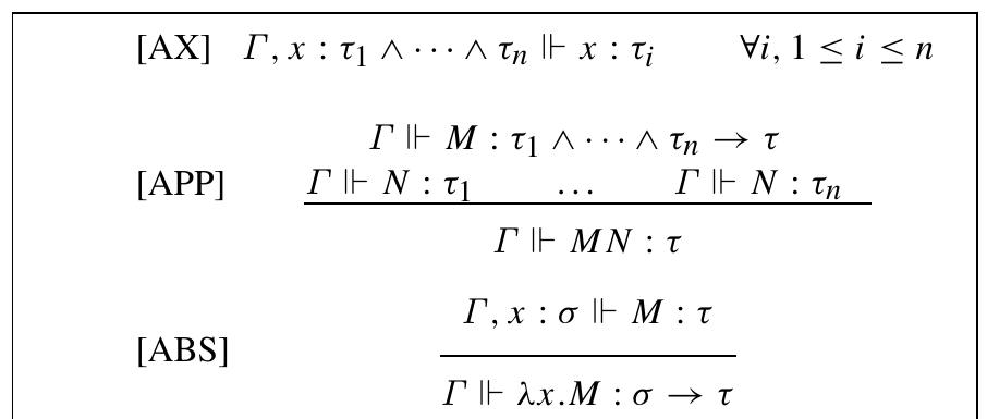 (PDF) A typed lambda calculus with intersection types