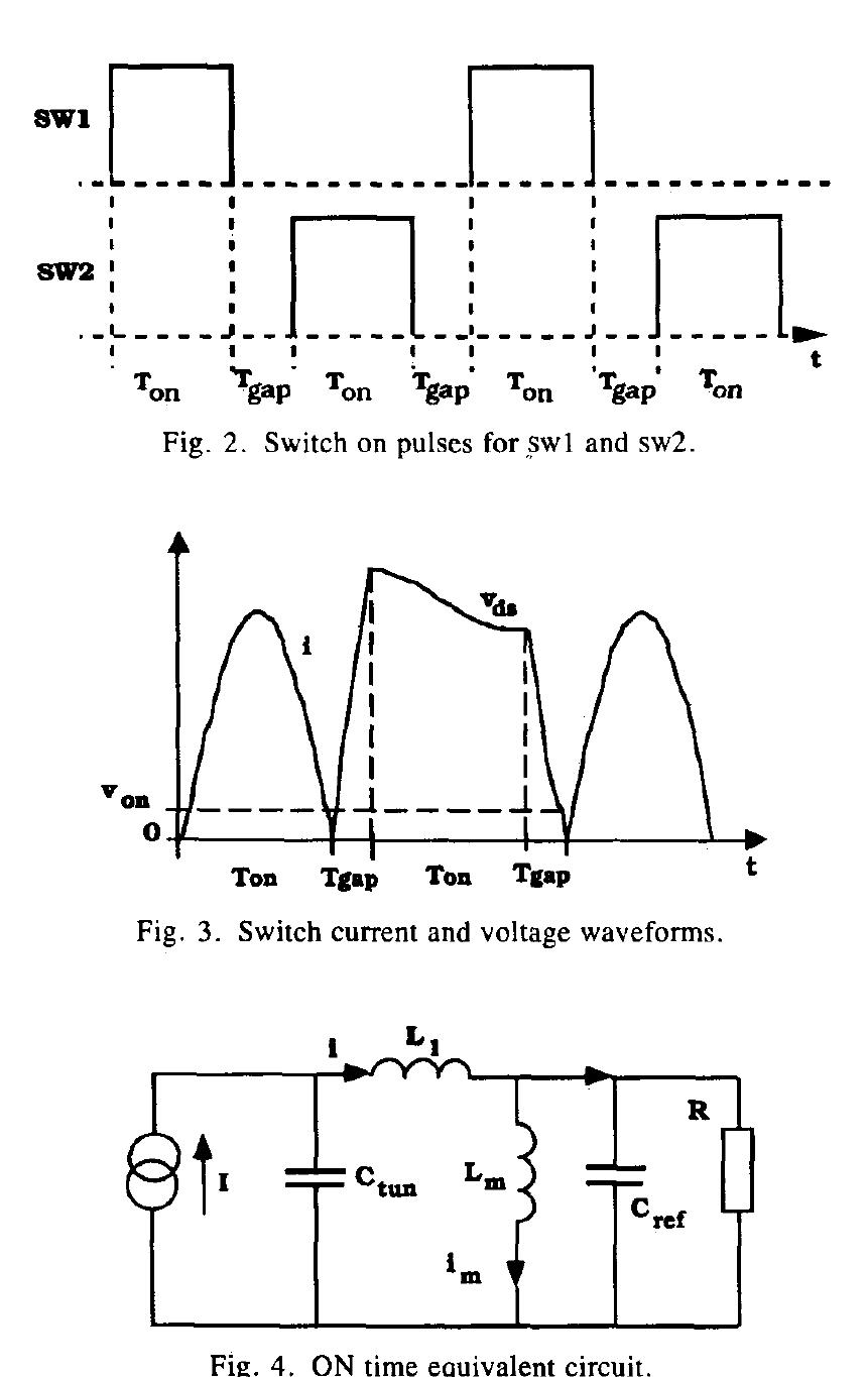 Simplified model of the zero voltage-zero current switching