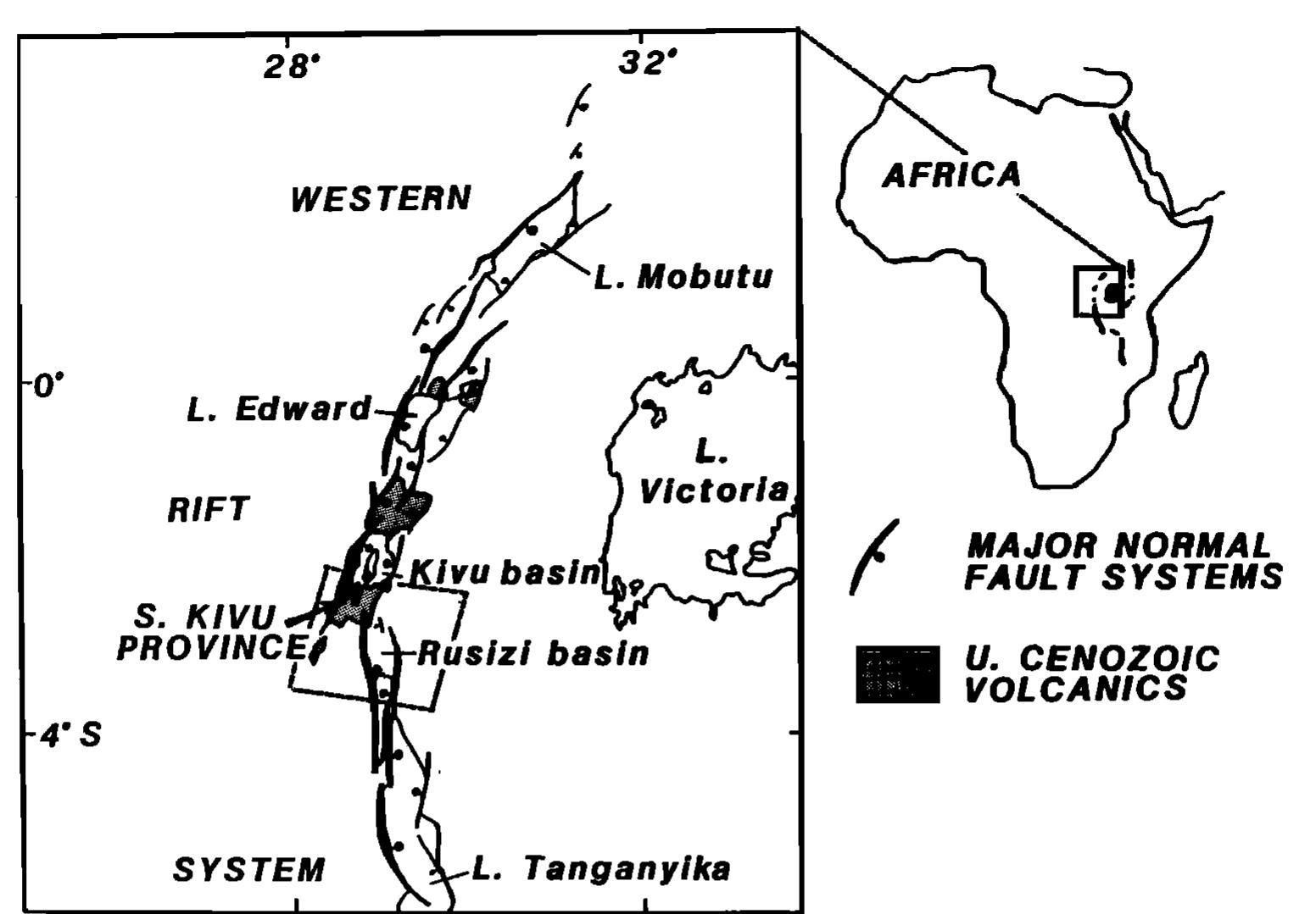 Kivu Rift (PDF) Geometric and kinematic development of border faults and ...