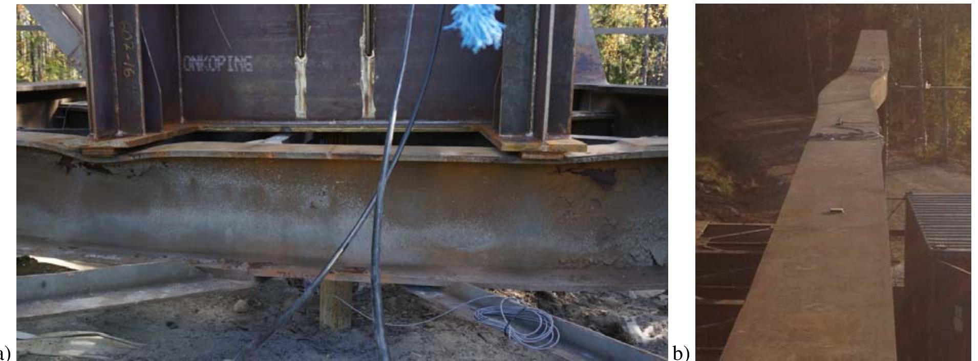 Figure 242 - Assessment and full scale failure test of a