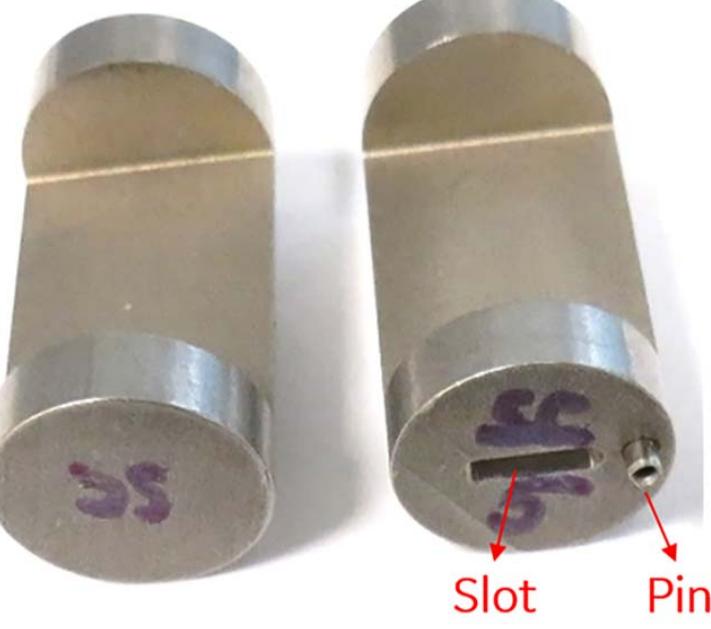 Photo Slot Insert Photograph of a semi-circle insert. every insert has a slot