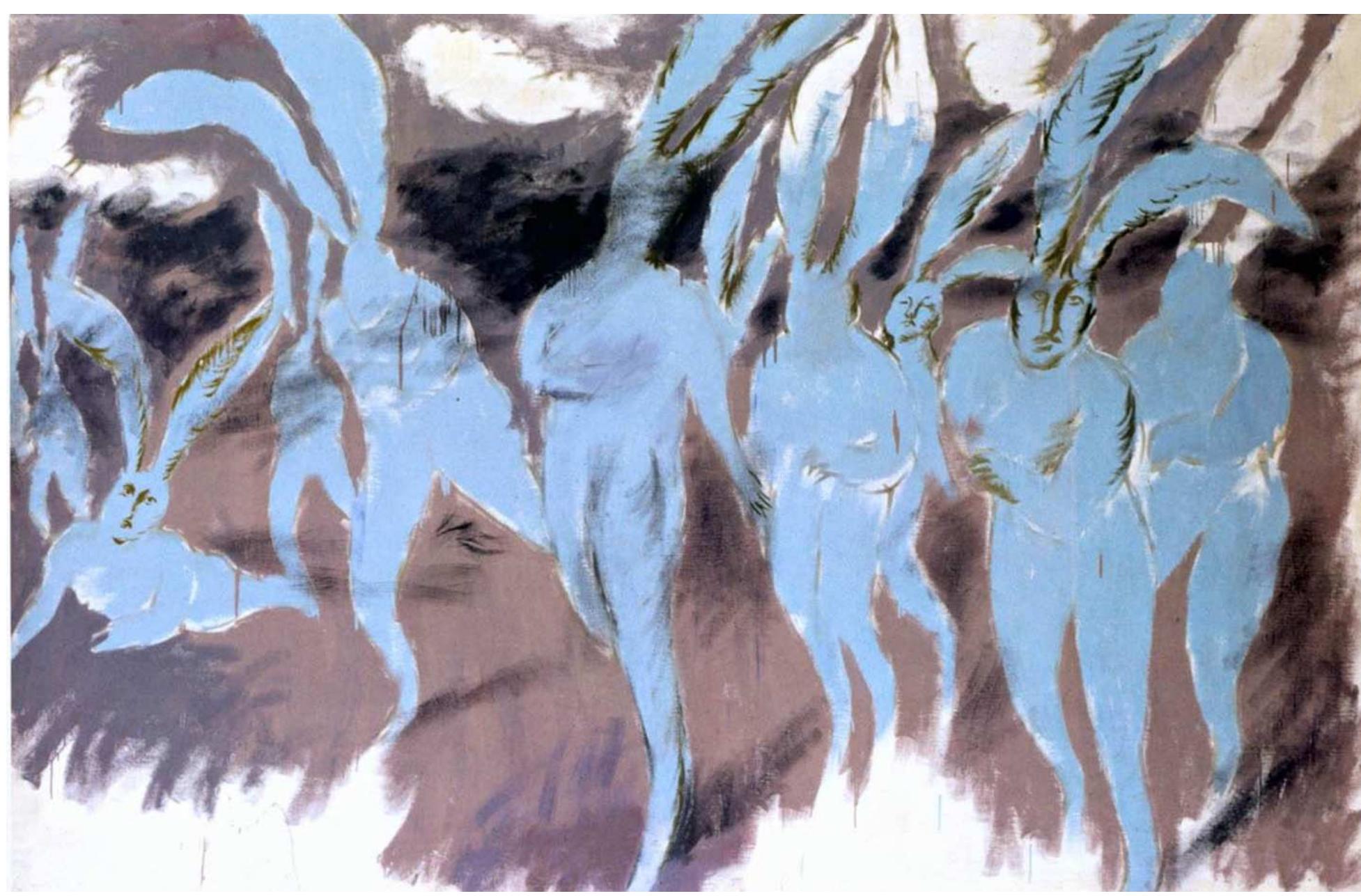 Jleh holosilpsychedelic attack of the blue rabbits. 1990.