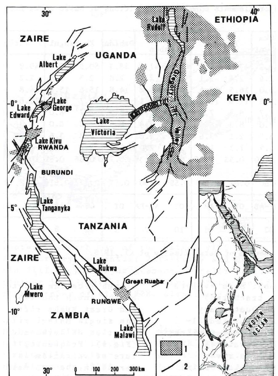 Figure 5 - The East African Rift System