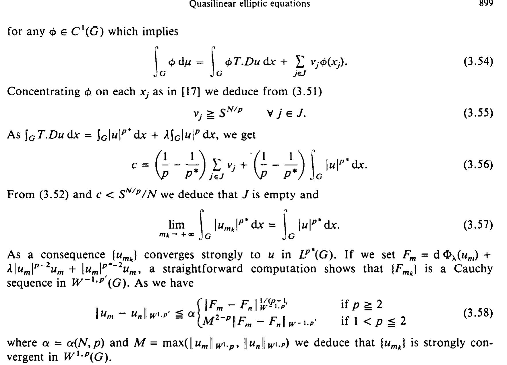 (PDF) Quasilinear elliptic equations involving critical Sobolev exponents
