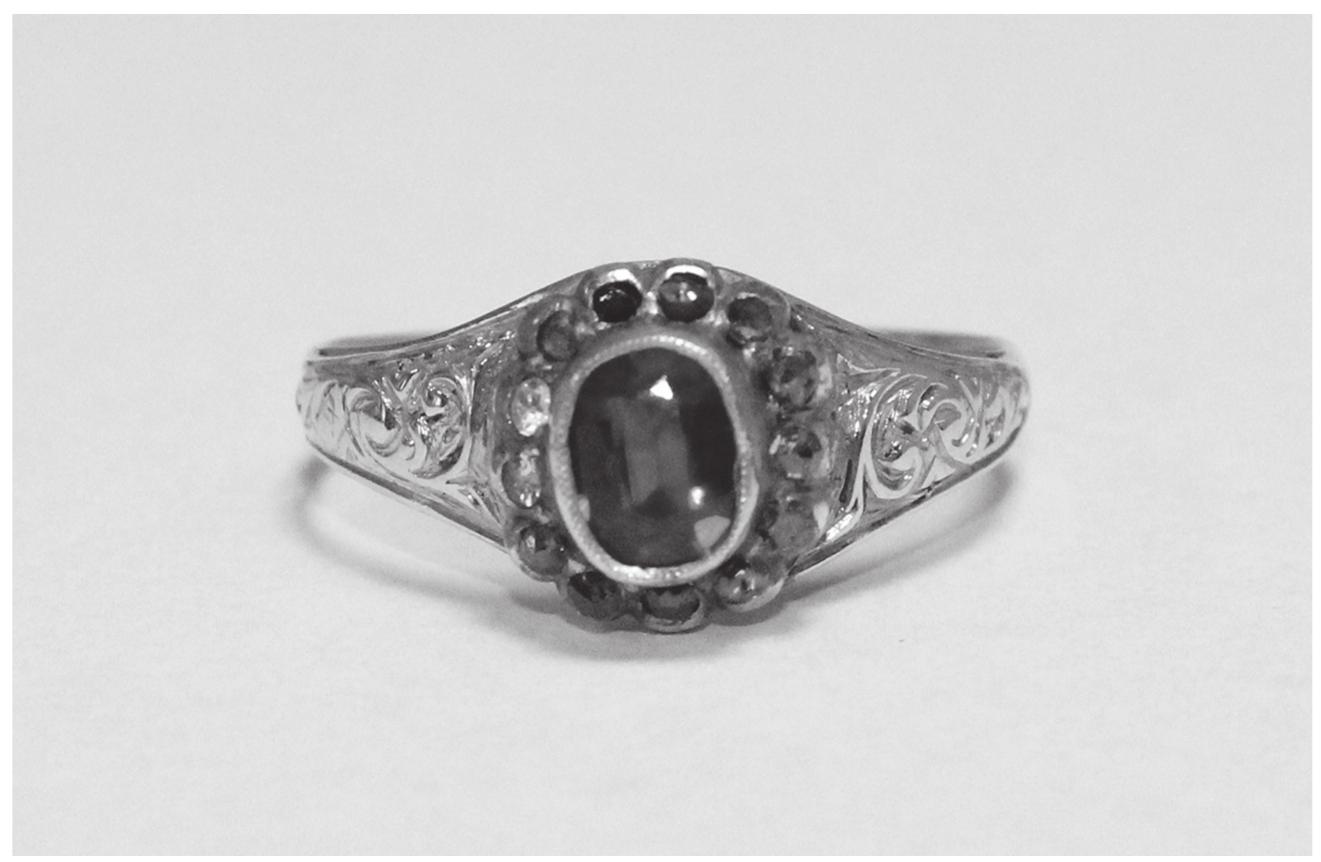 The ring from Belzec. (Courtesy Museum—Memorial Site at Belzec.) 