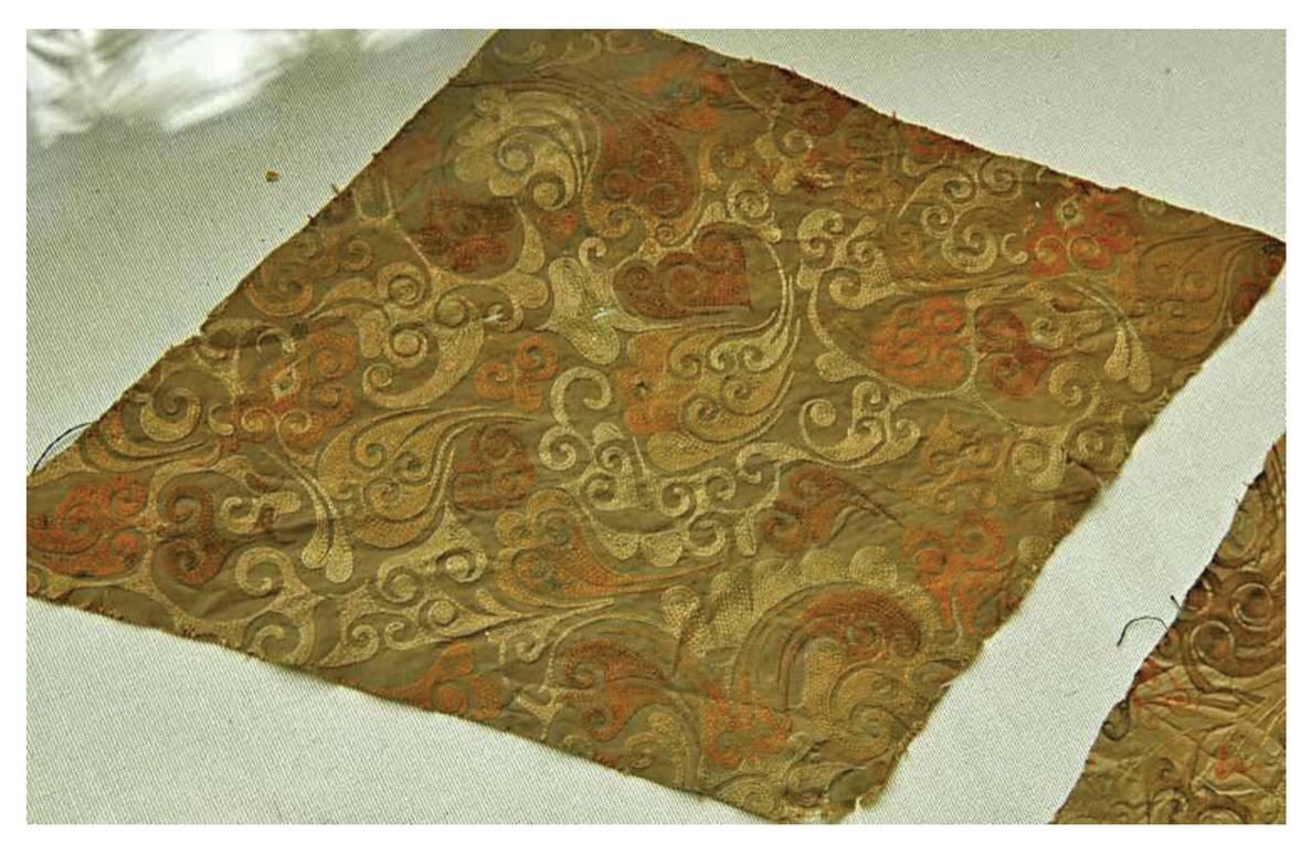 Figure 10  Silk brocade, tomb of Lady Dai, Mawangdui, Western Han dynasty, 2nd c BCE. 