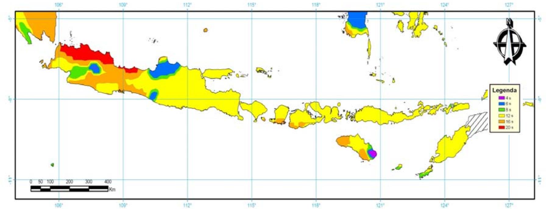 Sinking Map Indonesia Java (PDF) Proposed Long Period Transition Map for New Indonesia Earthquake ...