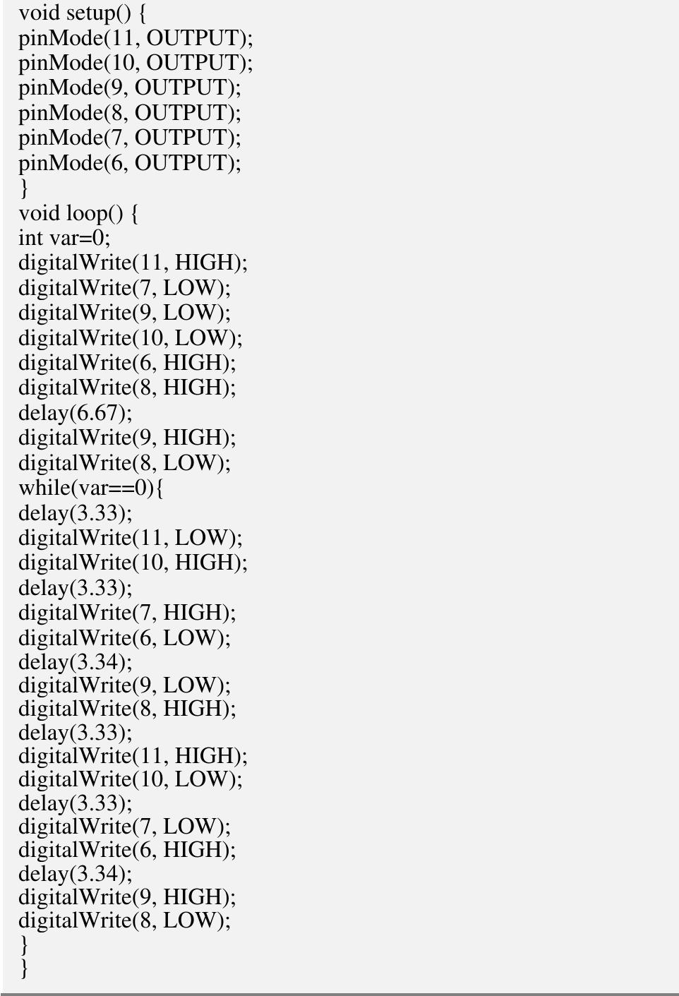 Arduino Three Phase Inverter Code (PDF) Arduino-Based Three-Phase Inverter Using Power MOSFET for ...
