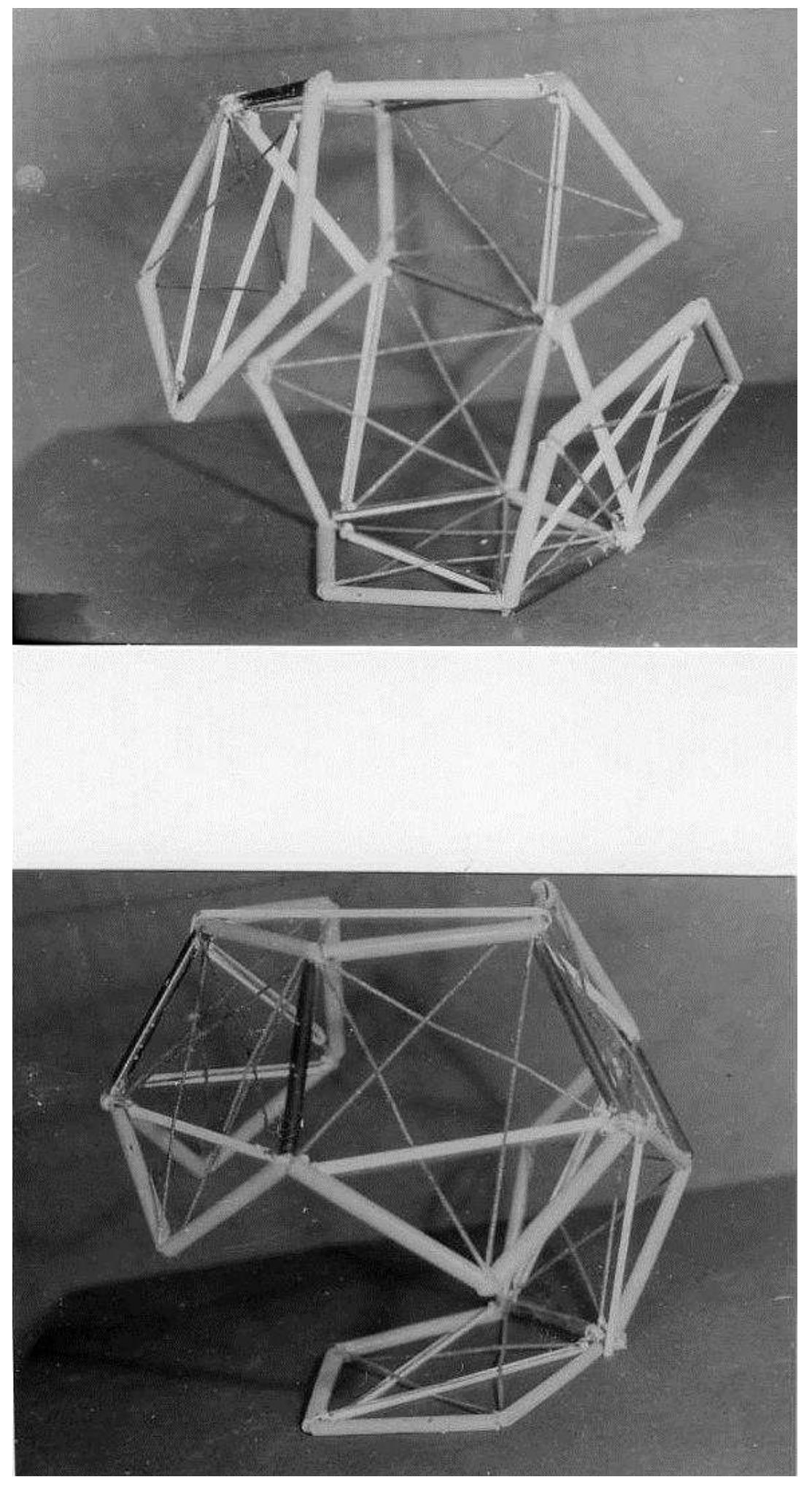 Laban's 3d models of harmonic relation in his icosahedral