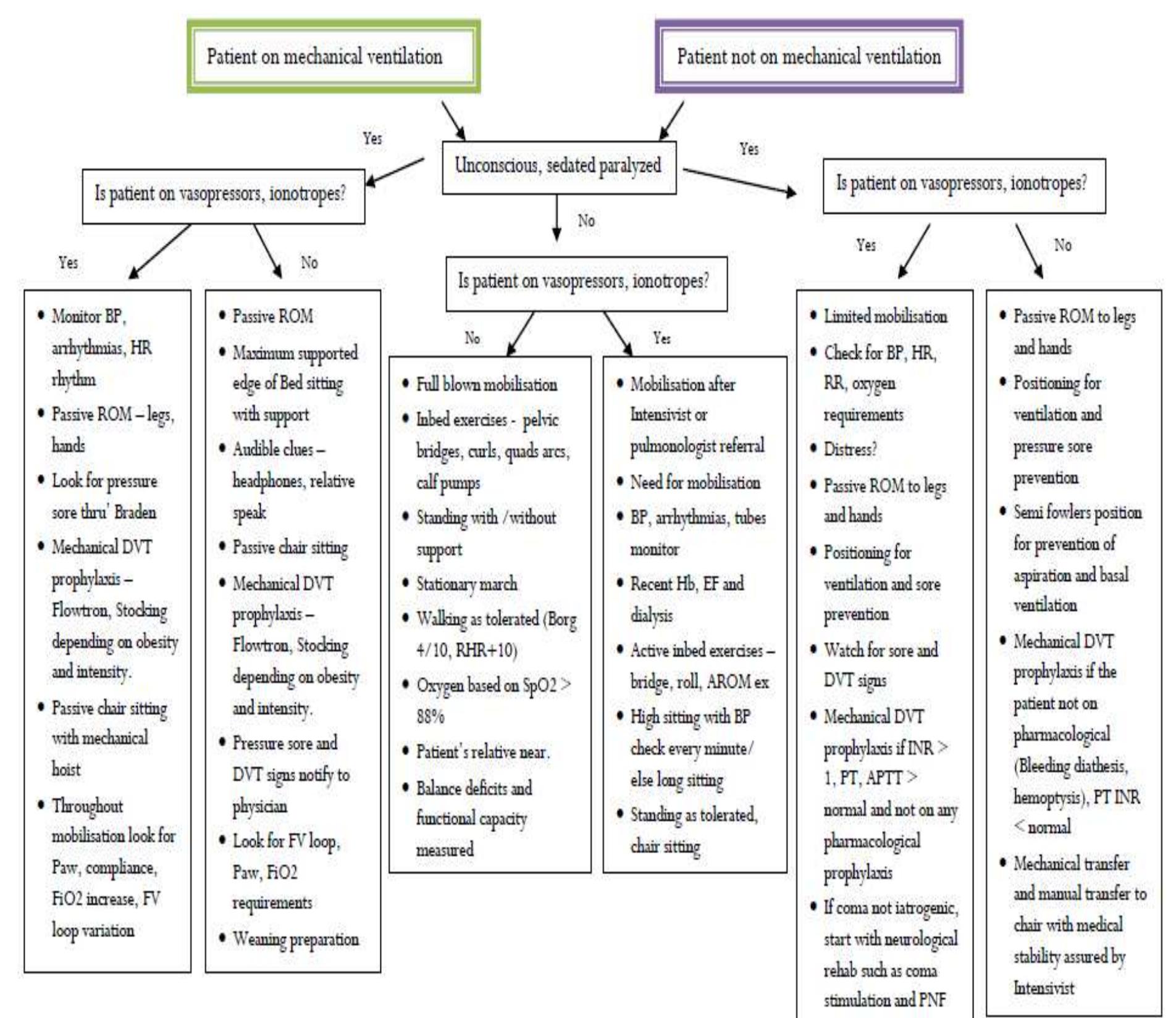 3: mobilization plan tree. and promote good cardio