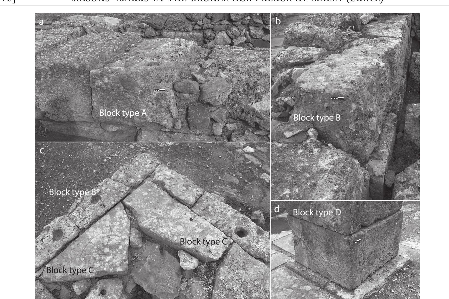 Neopalatial Figure 5 - from The Functions of Masons' Marks in the Bronze