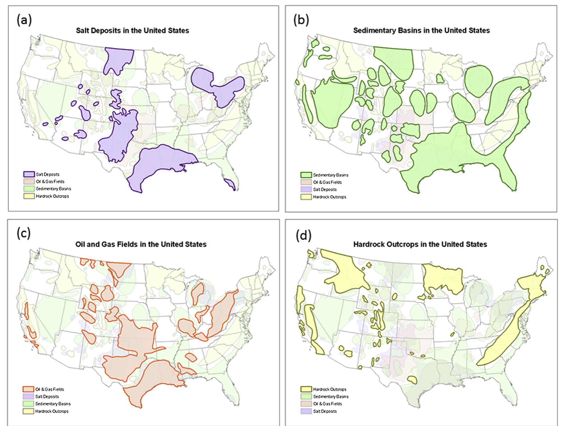 geologic maps of the united states displaying the location