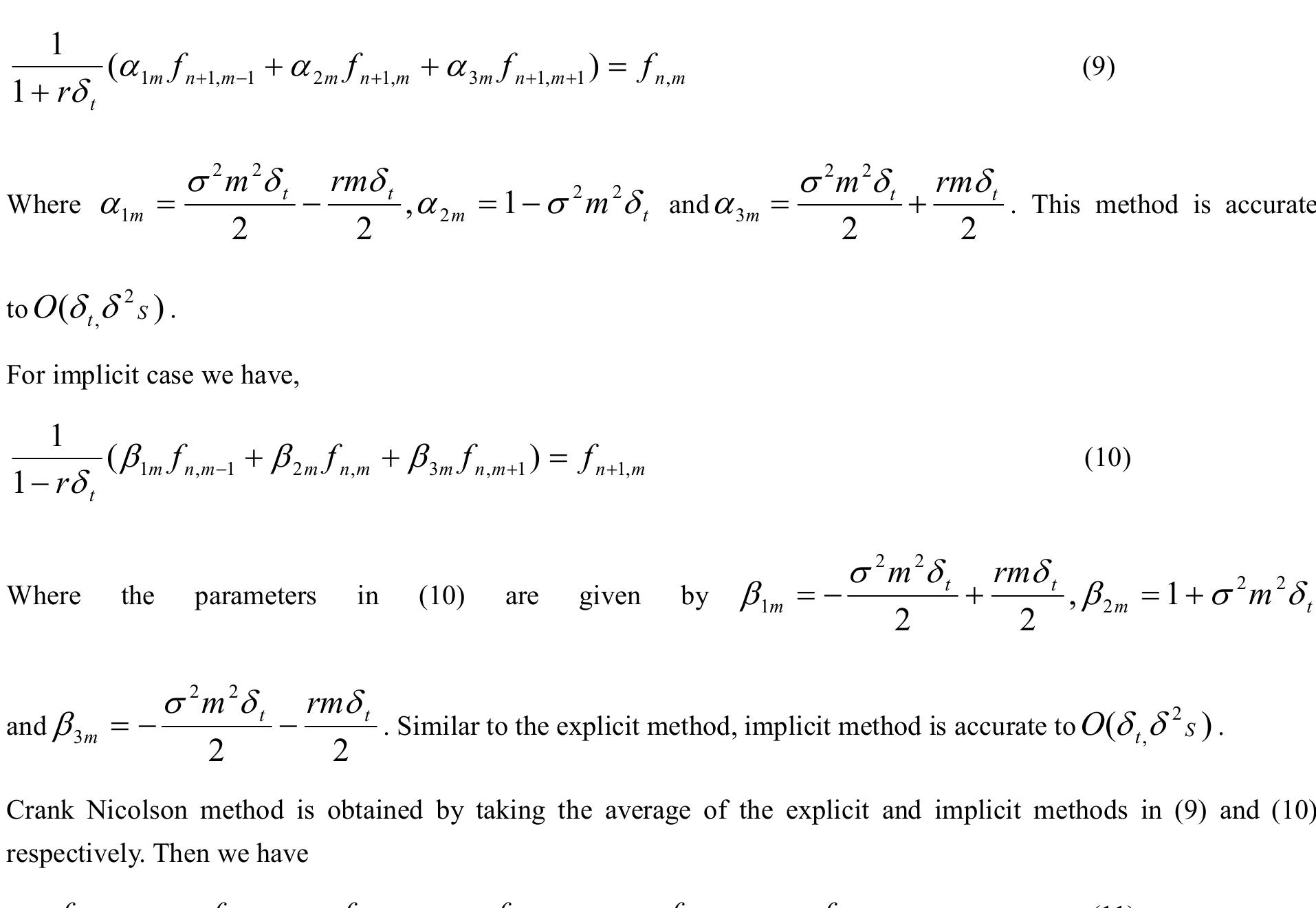 (PDF) On the Stability and Accuracy of Finite Difference Method for ...