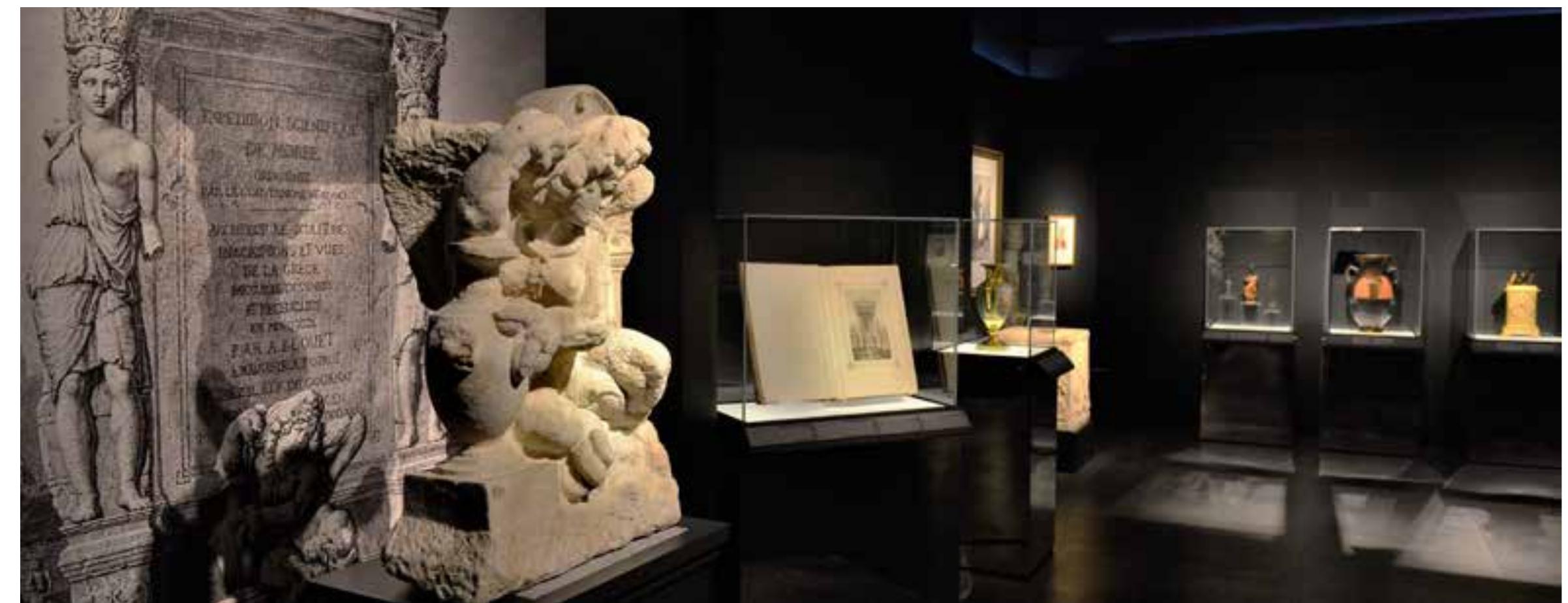 View of the exhibition  We all worked ardently in order to give prominence to all those that inspire us.  The exhibition could not have been realized without the support of the Association of Friends of the National Archaeological Museum and the arduous effort of the staff of the National Archaeological Museum. 