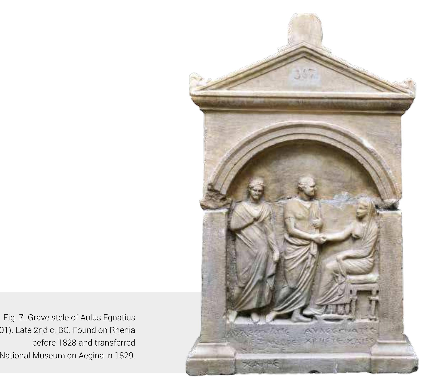 Pittakis was disapproved mainly for the hasty reconstruction of the inscriptions he was publishing, for his inadequate philological knowledge and his insufficient scholarly educa- ion that were attested by the misinterpretation of literary sources and his historical errors®”, He often published inscriptions two or three times, occasionally indicating different date of recovery or provenance, a fact that becomes increasingly evident in his later publications, possibly because he did not keep records so as to remember precisely when each work was found.  