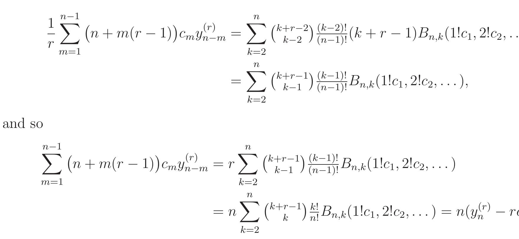 Linear Recurrence Relationship Worksheet.pdf (PDF) Linear Recurrence Sequences and Their Convolutions via Bell ...
