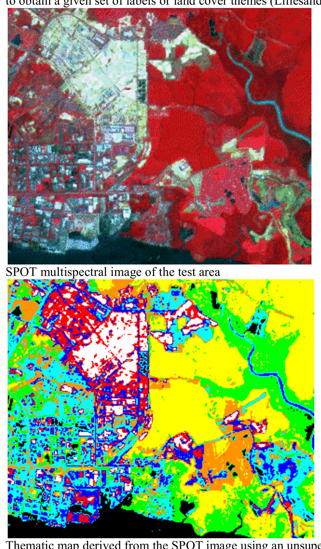 Figure 1 - Image Classification in Remote Sensing