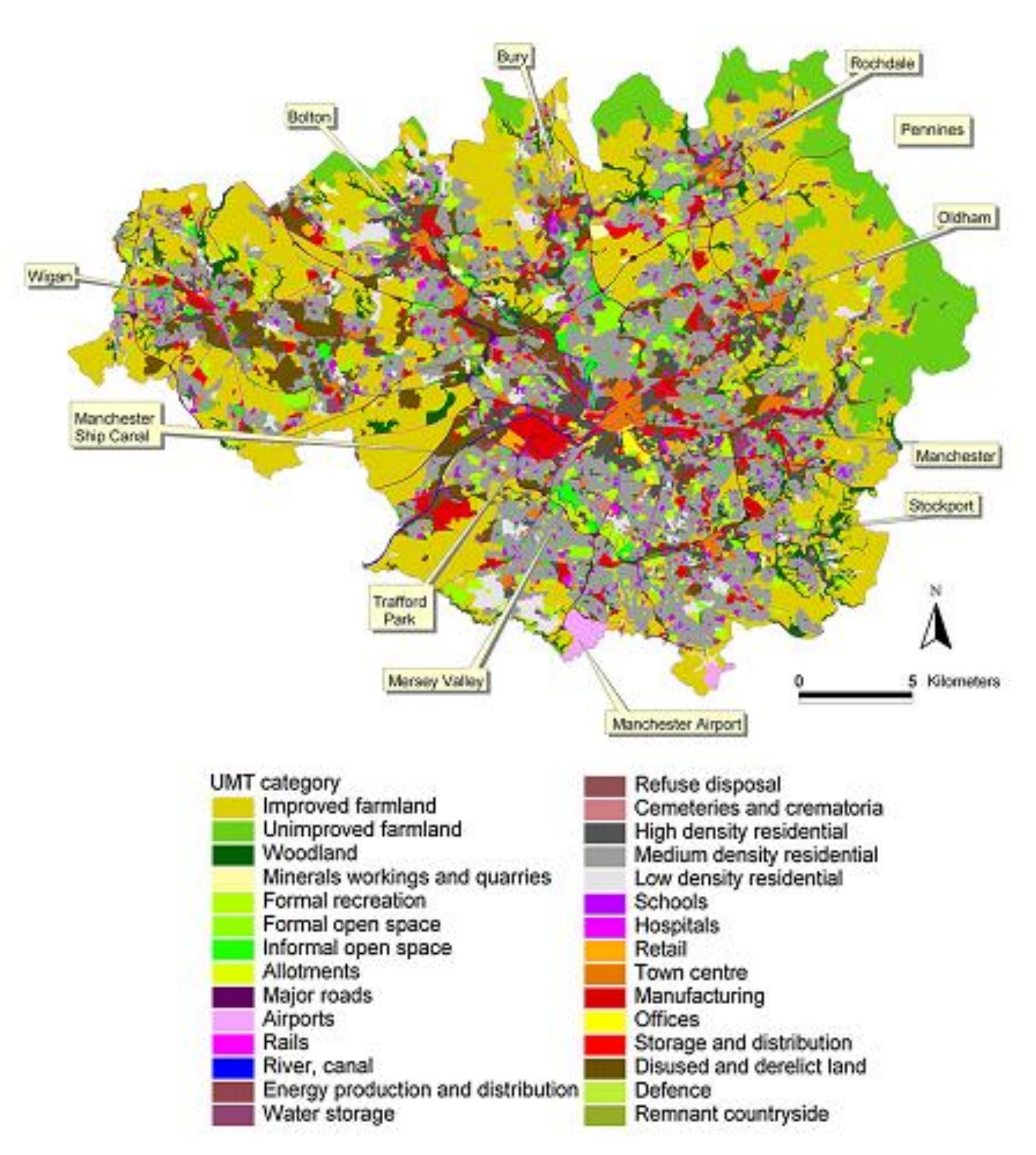 Figure 2 - Mapping Urban Morphology Types (UMTs) of Arba