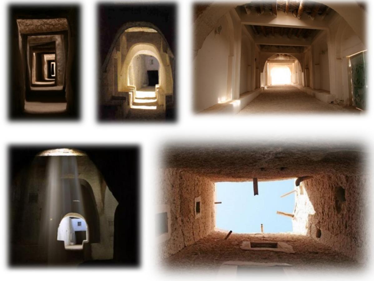 Figure 7 Design Design methods and distribution of daylight in alleyways the