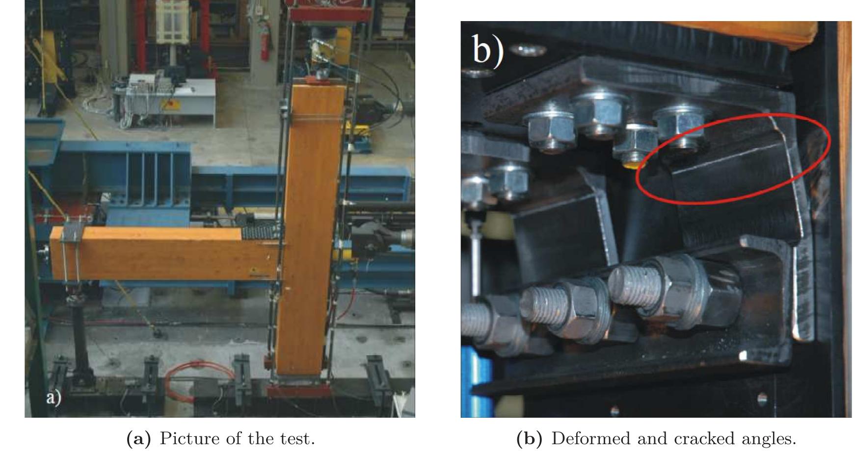 82: test rm5 post-tensioning force vs time. the angles as a