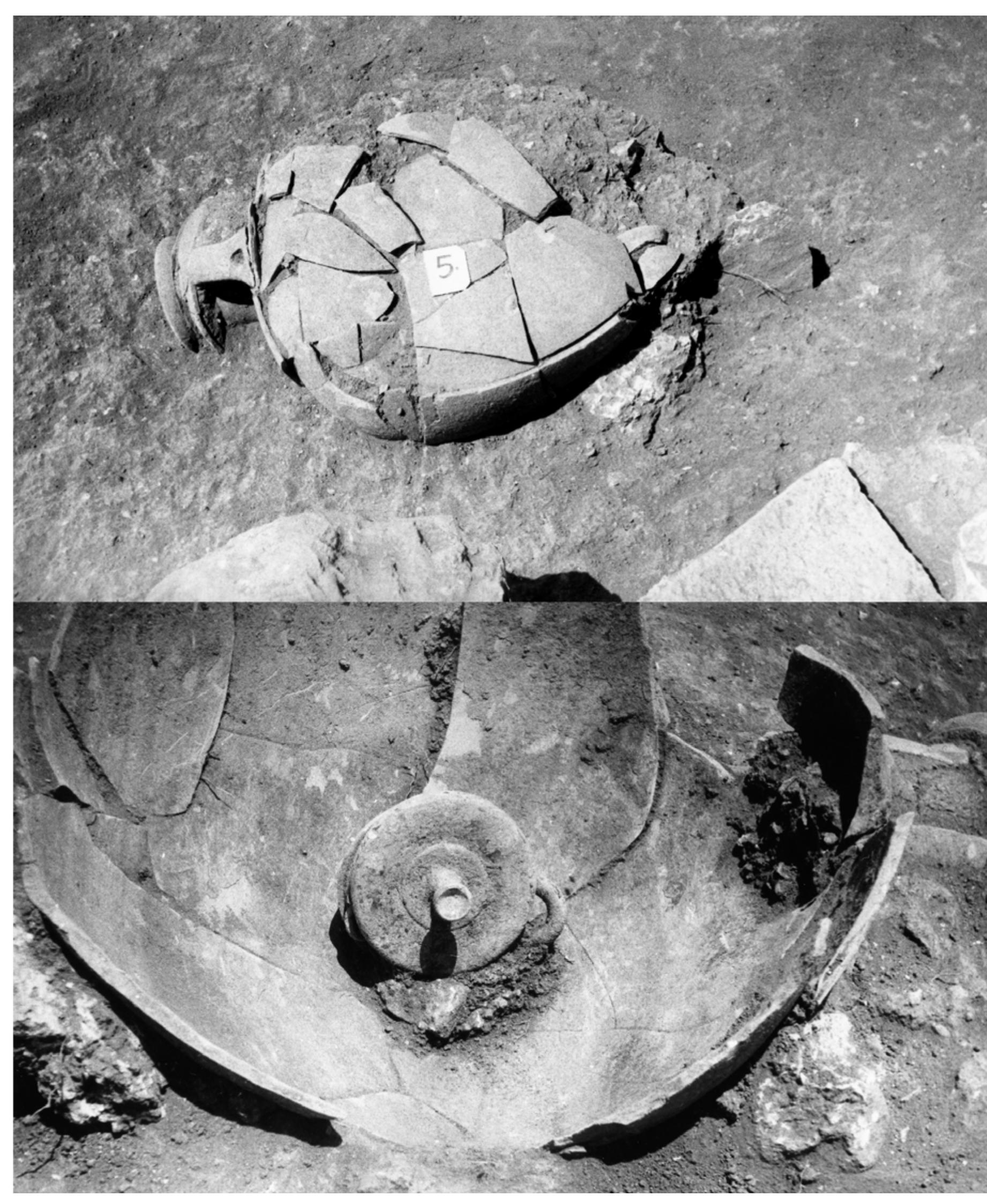 Pl. 20. Grave 5. Agios Athanasios, Liopesi (Paiania). Photo Ephorate of Antiquities of Eastern Attica. 