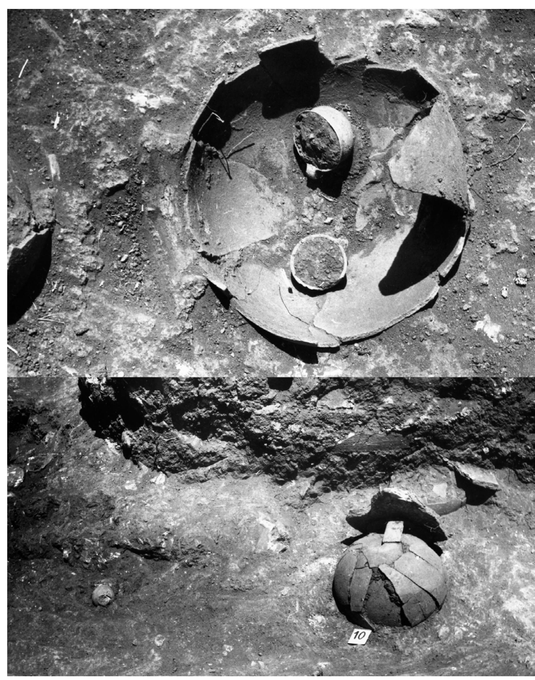 Pl. 25. Grave 10. Agios Athanasios, Liopesi (Paiania). Photo Ephorate of Antiquities of Eastern Attica. 