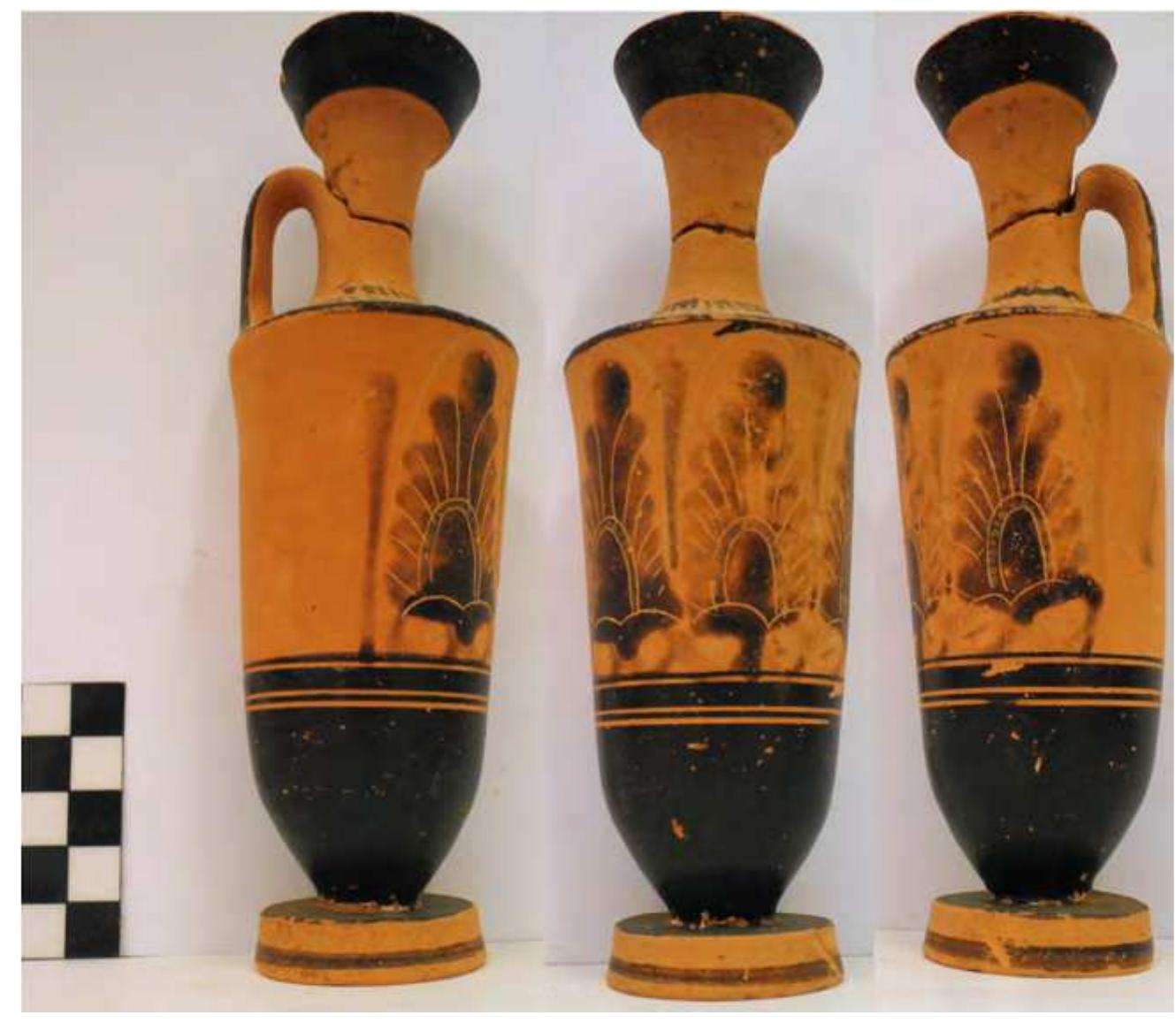 Fig. 1. Black-figure lekythos from Grave 1. Photo P. Galiatsatou. 