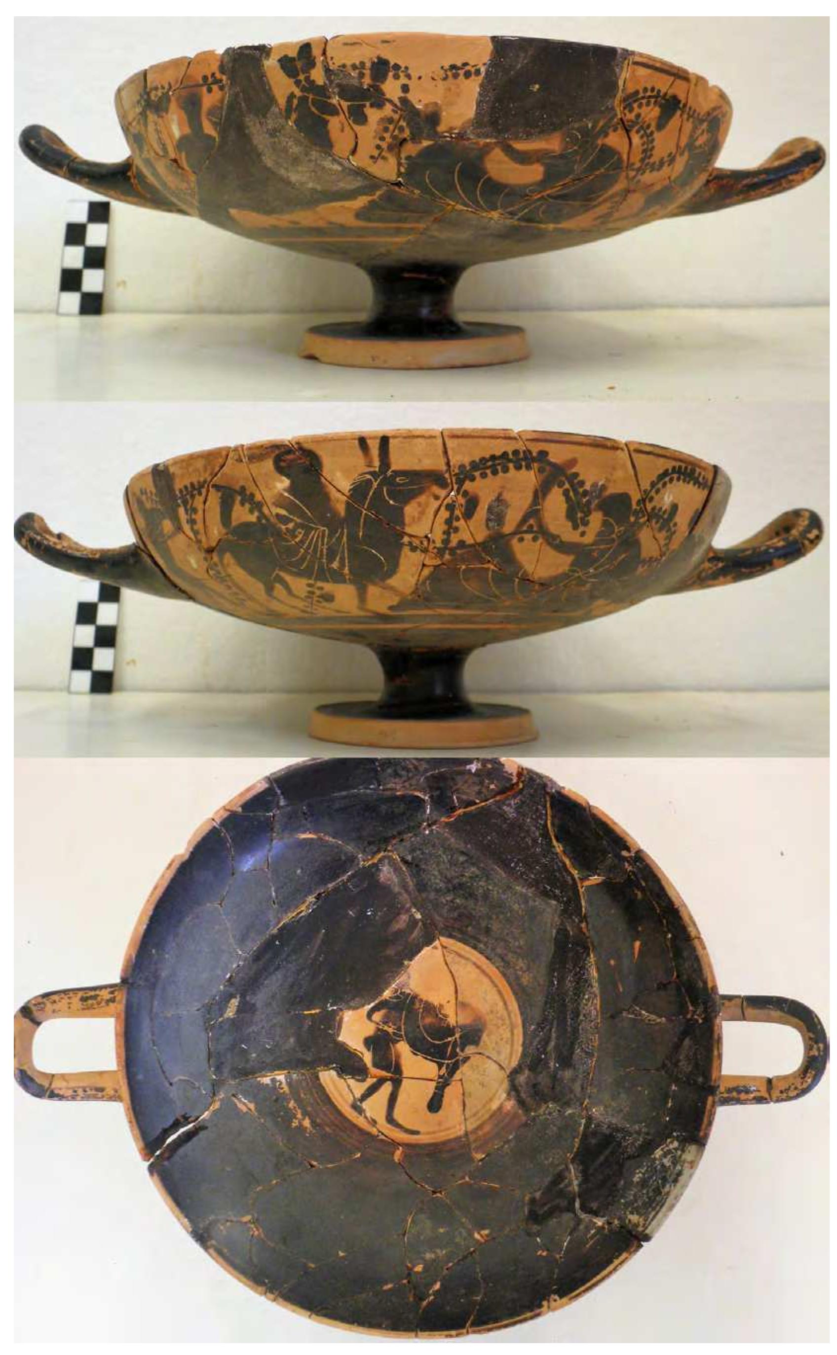 Fig. 34. Black-figure cup, Type A and Sub-A from Pyre 3. Photo P. Galiatsatou. 