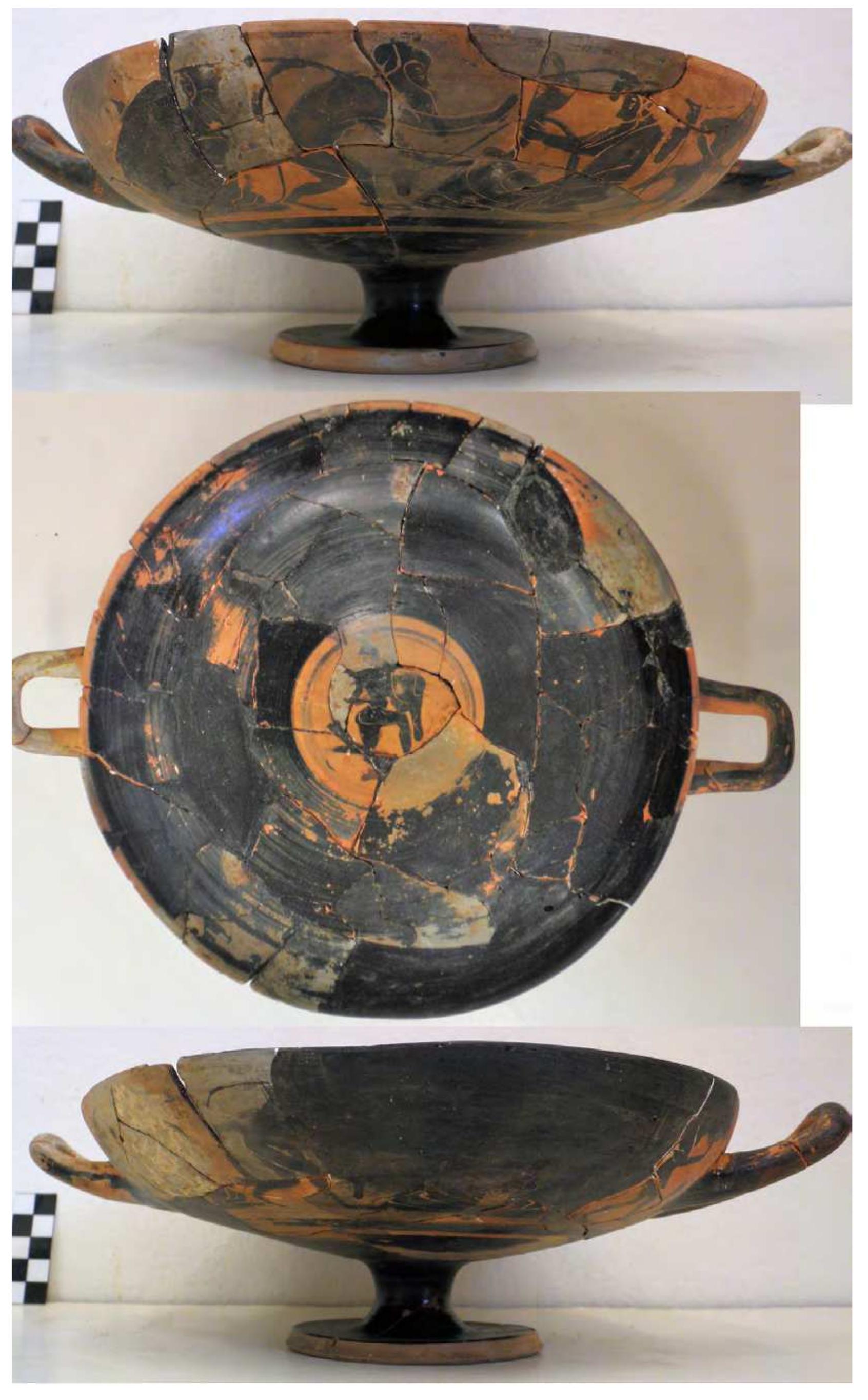 Fig. 35. Black-figure cup, Type A and Sub-A from Pyre 3. Photo P. Galiatsatou. 