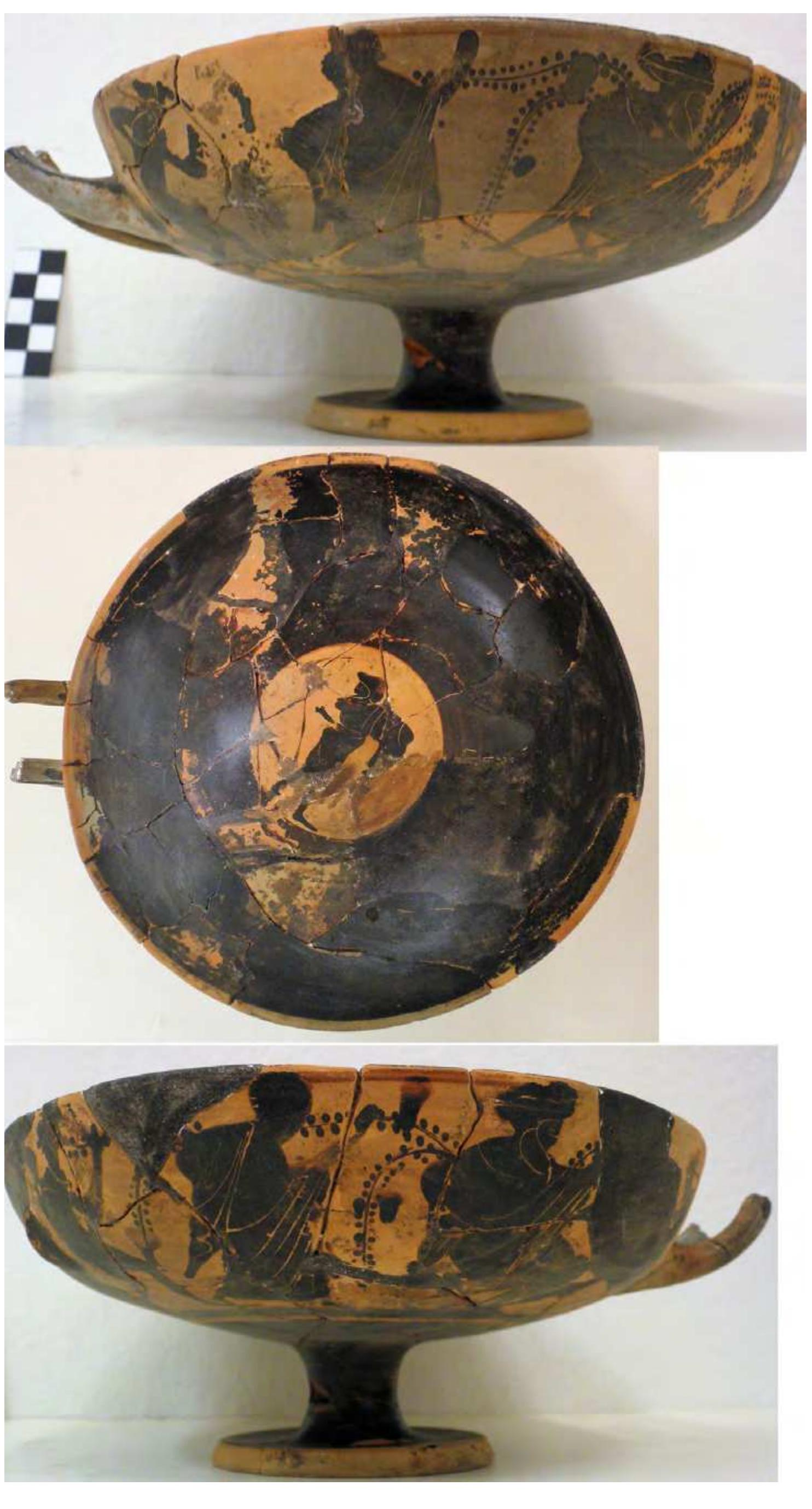 Fig. 37. Black-figure cup, Type A and Sub-A from Pyre 3. Photo P. Galiatsatou. 